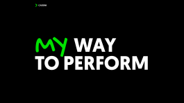 MY WAY TO PERFORM